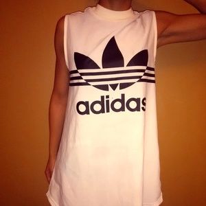 Adidas White Dress Petite